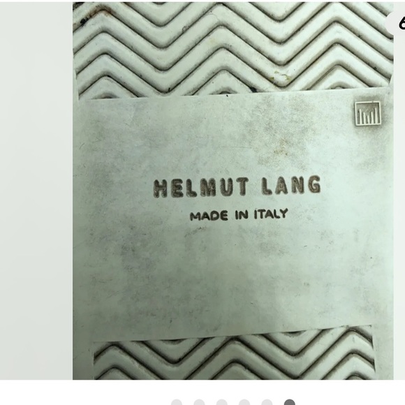 Helmut Lang Sneakers Women’s Gray Suede Margom Sole Made in Italy US 9.5 EU 40.5 - Picture 4 of 10